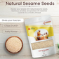 Shagun 100% Pure White Sesame Seeds 400gm